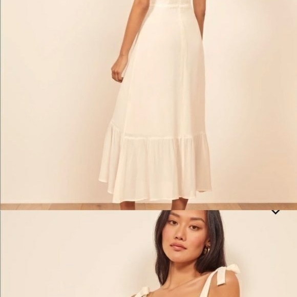 Nikita reformation dress Ivory size 6 - Picture 2 of 2